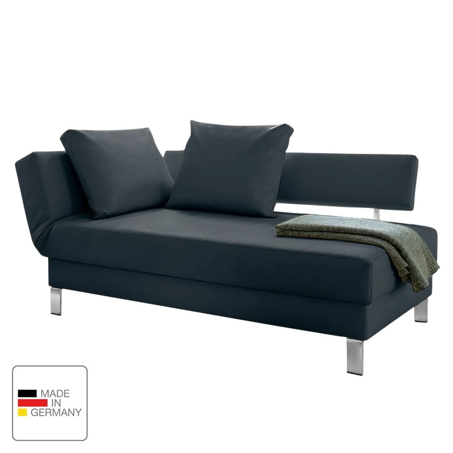 Loftscape Recamiere Athmos (mit Schlaffunktion) - Kunstleder - Dunkelblau - Armlehne davorstehend links 2 Loftscape Recamiere Athmos (mit Schlaffunktion) - Kunstleder - Dunkelblau - Armlehne davorstehend links – Bild 2