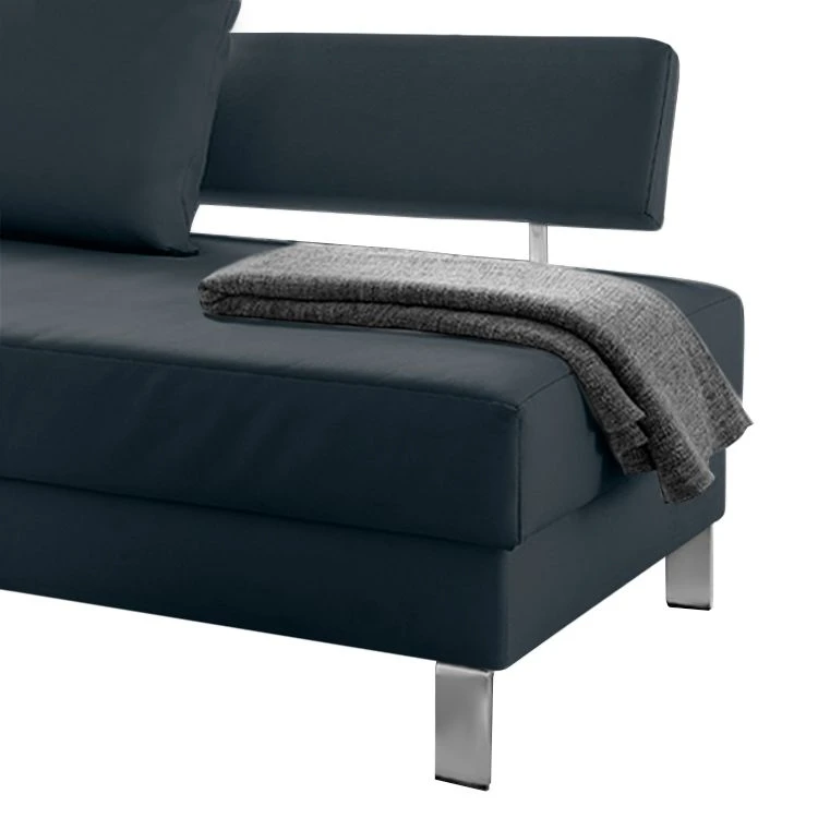 Loftscape Recamiere Athmos (mit Schlaffunktion) - Kunstleder - Dunkelblau - Armlehne davorstehend links 8 Loftscape Recamiere Athmos (mit Schlaffunktion) - Kunstleder - Dunkelblau - Armlehne davorstehend links – Bild 8