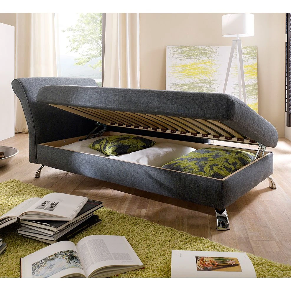 Fredriks Recamiere Habay (mit Schlaffunktion) - Webstoff - Armlehne davorstehend links 5 Fredriks Recamiere Habay (mit Schlaffunktion) - Webstoff - Armlehne davorstehend links – Bild 5