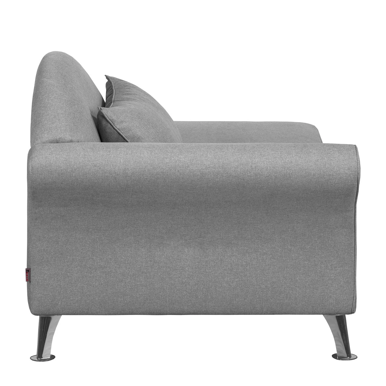 Loftscape Recamiere Kendale II Webstoff - Grau - Armlehne davorstehend links 7 Loftscape Recamiere Kendale II Webstoff - Grau - Armlehne davorstehend links – Bild 7