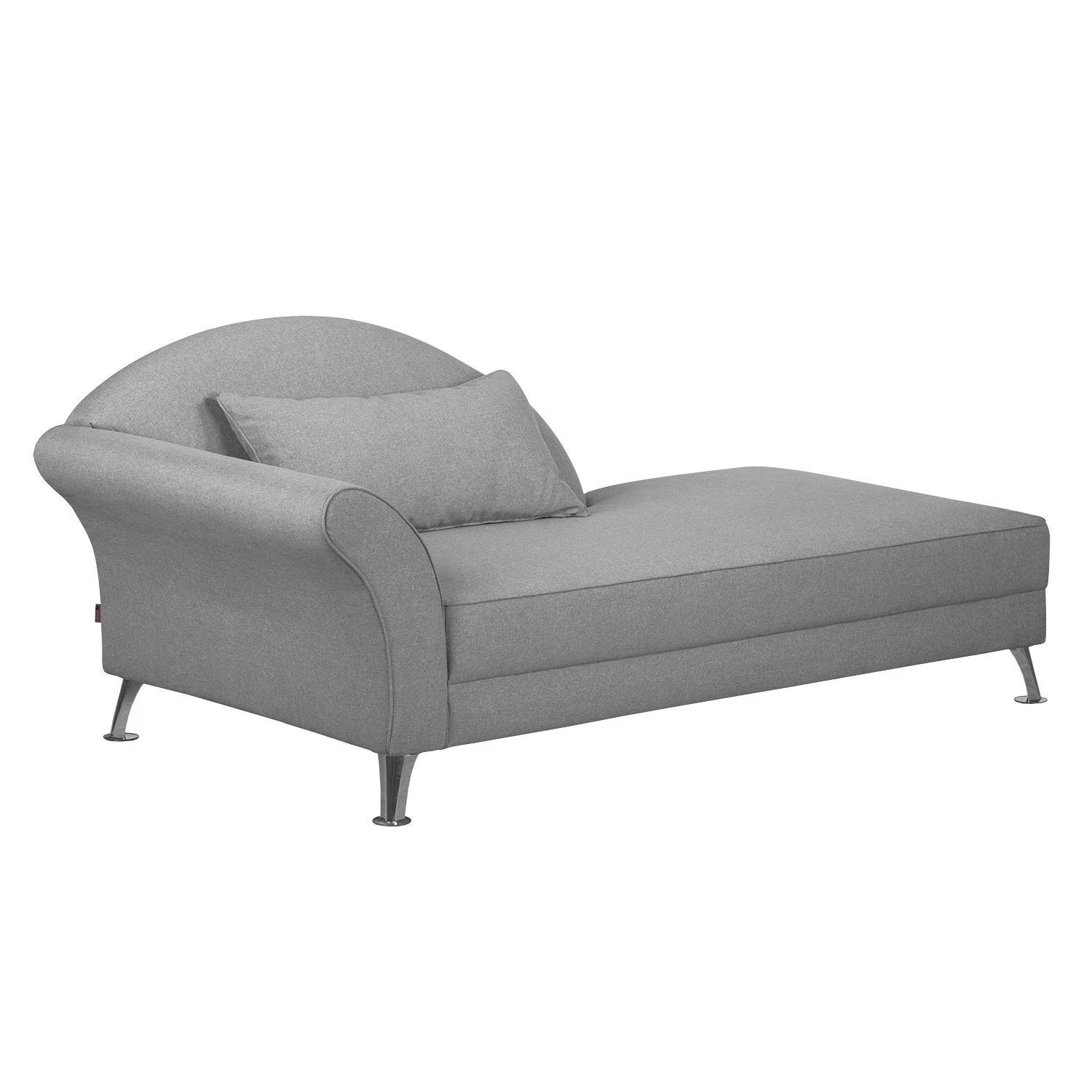 Loftscape Recamiere Kendale II Webstoff - Grau - Armlehne davorstehend links 8 Loftscape Recamiere Kendale II Webstoff - Grau - Armlehne davorstehend links – Bild 8