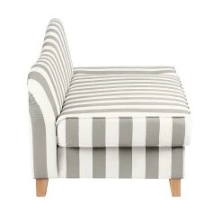 Maison Belfort Recamiere Revel I Webstoff - Grau - Armlehne davorstehend rechts -Wohnzimmermöbel boutique en ligne recamiere revel armlehne davorstehend rechts 512836