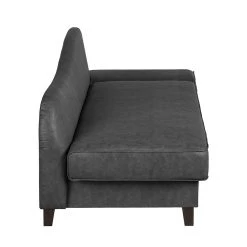 Maison Belfort Recamiere Revel Kunstleder - Anthrazit - Armlehne davorstehend rechts -Wohnzimmermöbel boutique en ligne recamiere revel kunstleder armlehne davorstehend rechts anthrazit 2234742