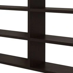Loftscape Bücherregal Empire - Eiche Schwarzbraun Dekor - Höhe: 221 cm - Breite: 185 cm -Wohnzimmermöbel boutique en ligne regal concept xv schwarzbraun 3495653