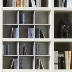 Fredriks Regal Concept XVI (inkl. Beleuchtung) - Hochglanz Weiß -Wohnzimmermöbel boutique en ligne regal concept xvi inkl beleuchtung hochglanz weiss 5074496