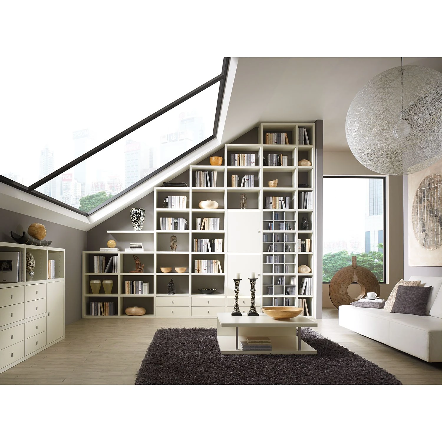 Fredriks Regal Concept XVII - Weiß 2 Fredriks Regal Concept XVII - Weiß – Bild 2