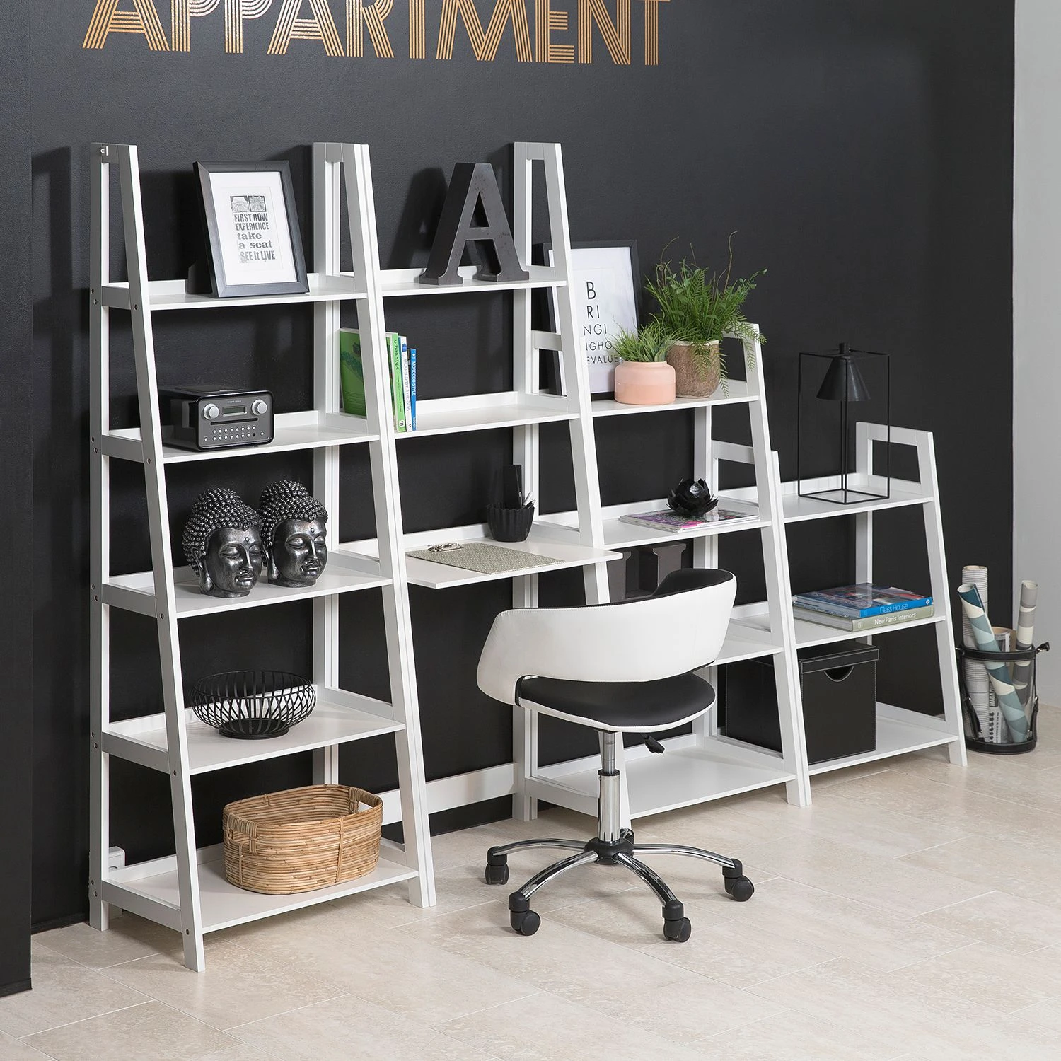 Mørteens Regal Dilbert III - Weiß 3 Mørteens Regal Dilbert III - Weiß – Bild 3