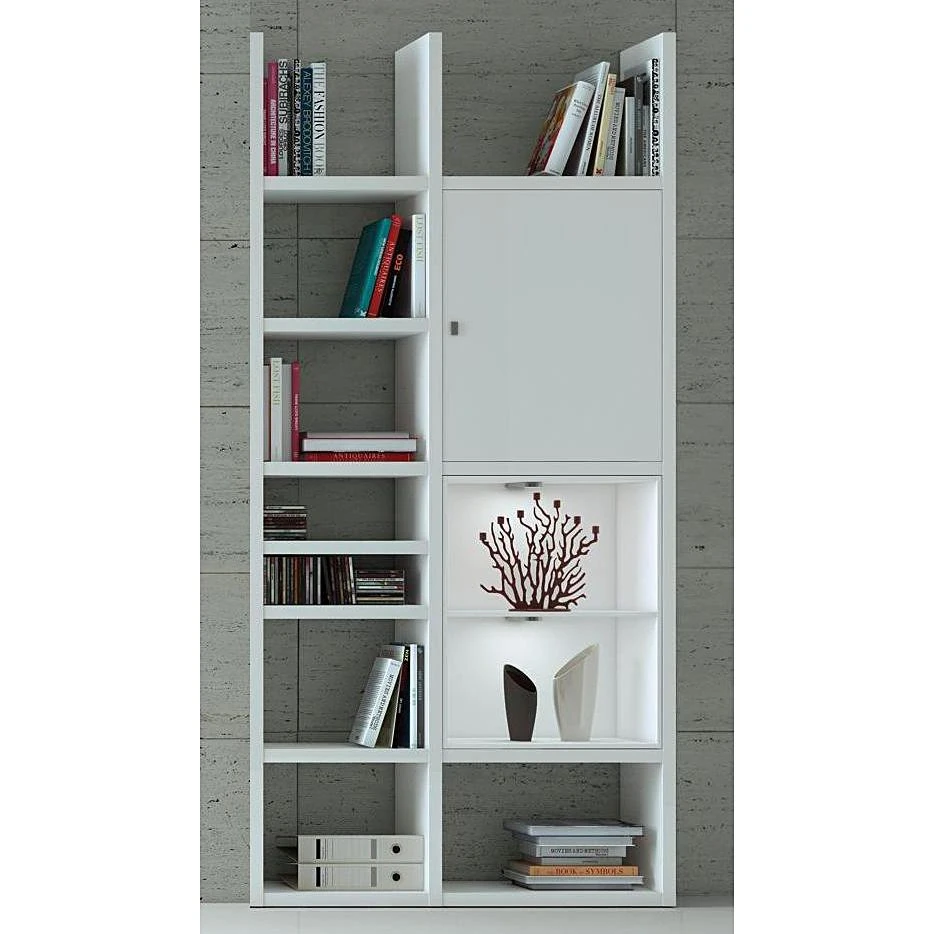 Loftscape Regal Emporior IV - Weiß - Ohne Beleuchtung 2 Loftscape Regal Emporior IV - Weiß - Ohne Beleuchtung – Bild 2