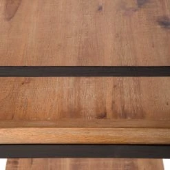 Ars manufacti Regal Manchester I - Akazie massiv / Metall - Akazie / Anthrazit -Wohnzimmermöbel boutique en ligne regal manchester i akazie massiv metall 4873044