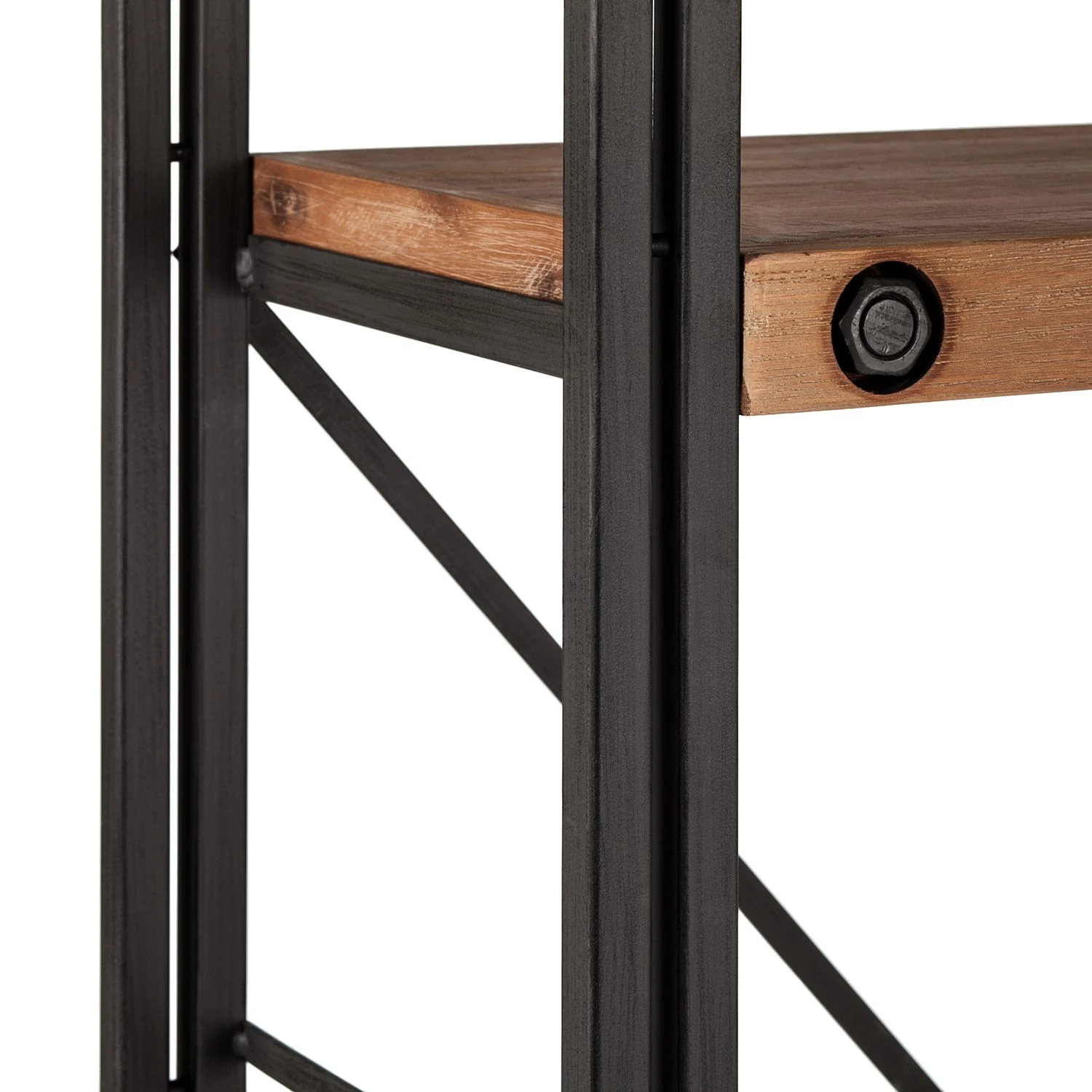 Ars manufacti Regal Manchester II - Akazie massiv / Metall - Akazie / Anthrazit 9 Ars manufacti Regal Manchester II - Akazie massiv / Metall - Akazie / Anthrazit – Bild 9