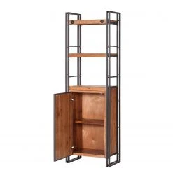 Ars manufacti Regal Manchester V - Akazie teilmassiv / Metall - Akazie / Anthrazit -Wohnzimmermöbel boutique en ligne regal manchester v akazie massiv metall akazie anthrazit 4877312