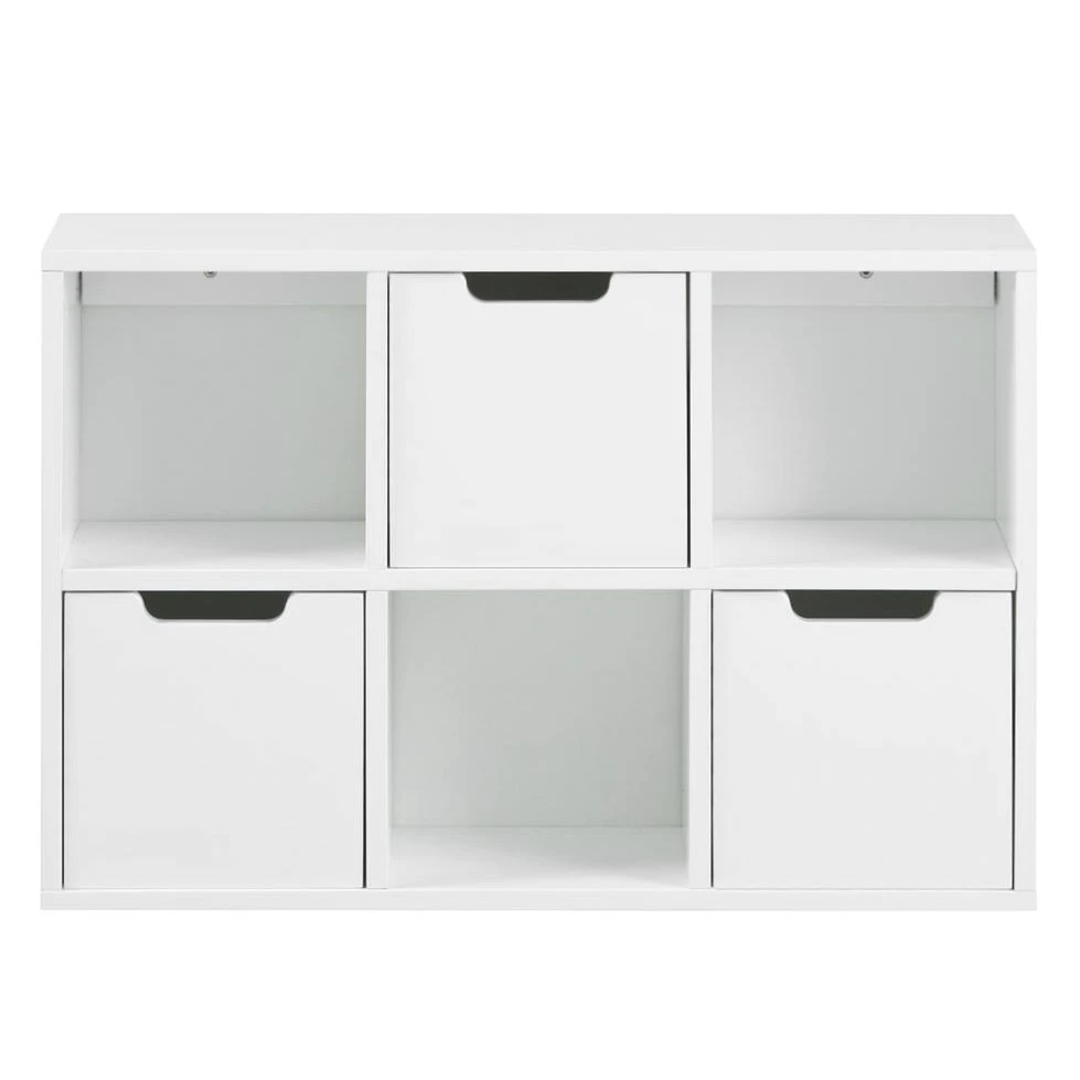 Mørteens Regal Nees - Eiche teilmassiv - Weiß 1 Mørteens Regal Nees - Eiche teilmassiv - Weiß