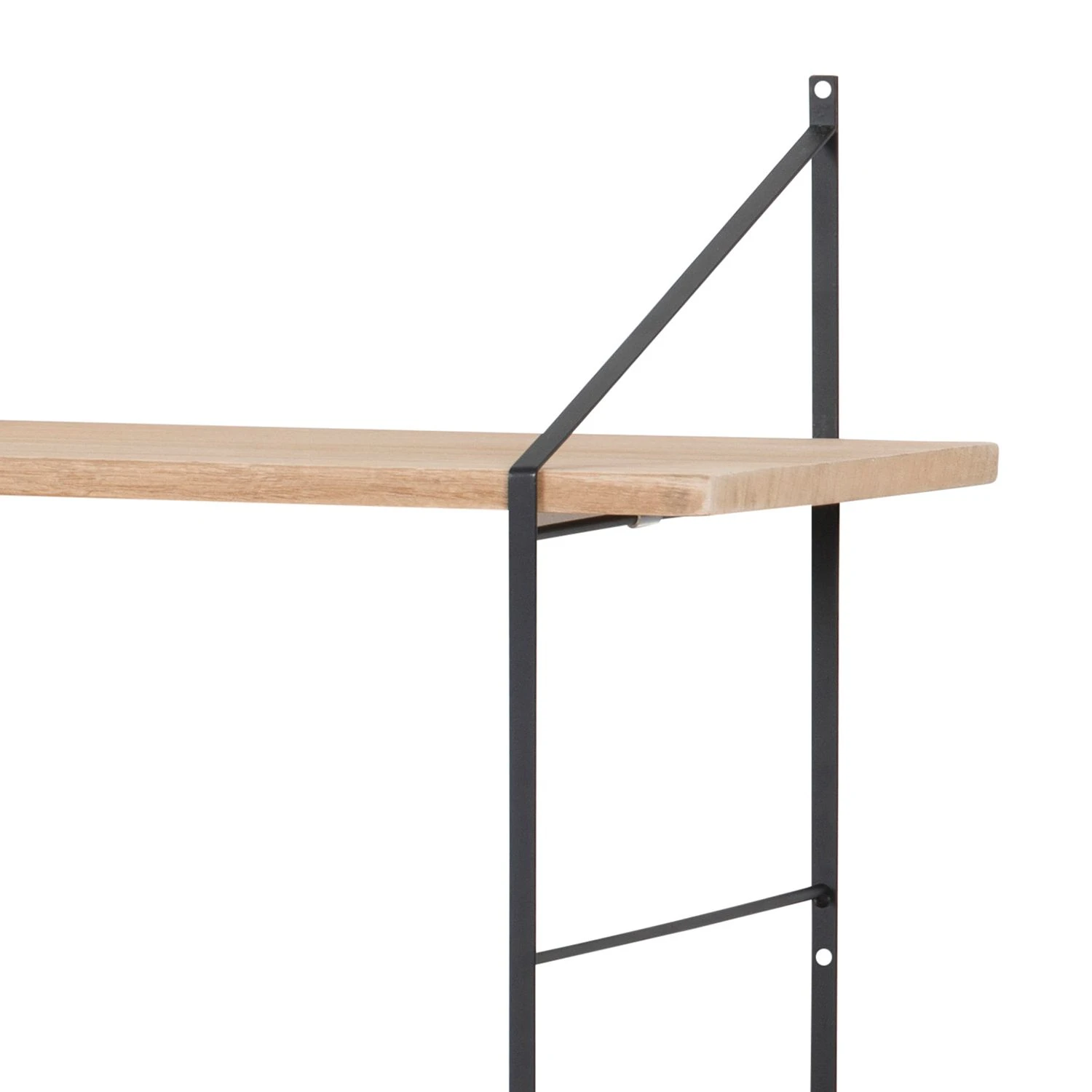Mørteens Regal Oxbow I - Paulownia massiv / Metall - Paulownia / Schwarz 7 Mørteens Regal Oxbow I - Paulownia massiv / Metall - Paulownia / Schwarz – Bild 7