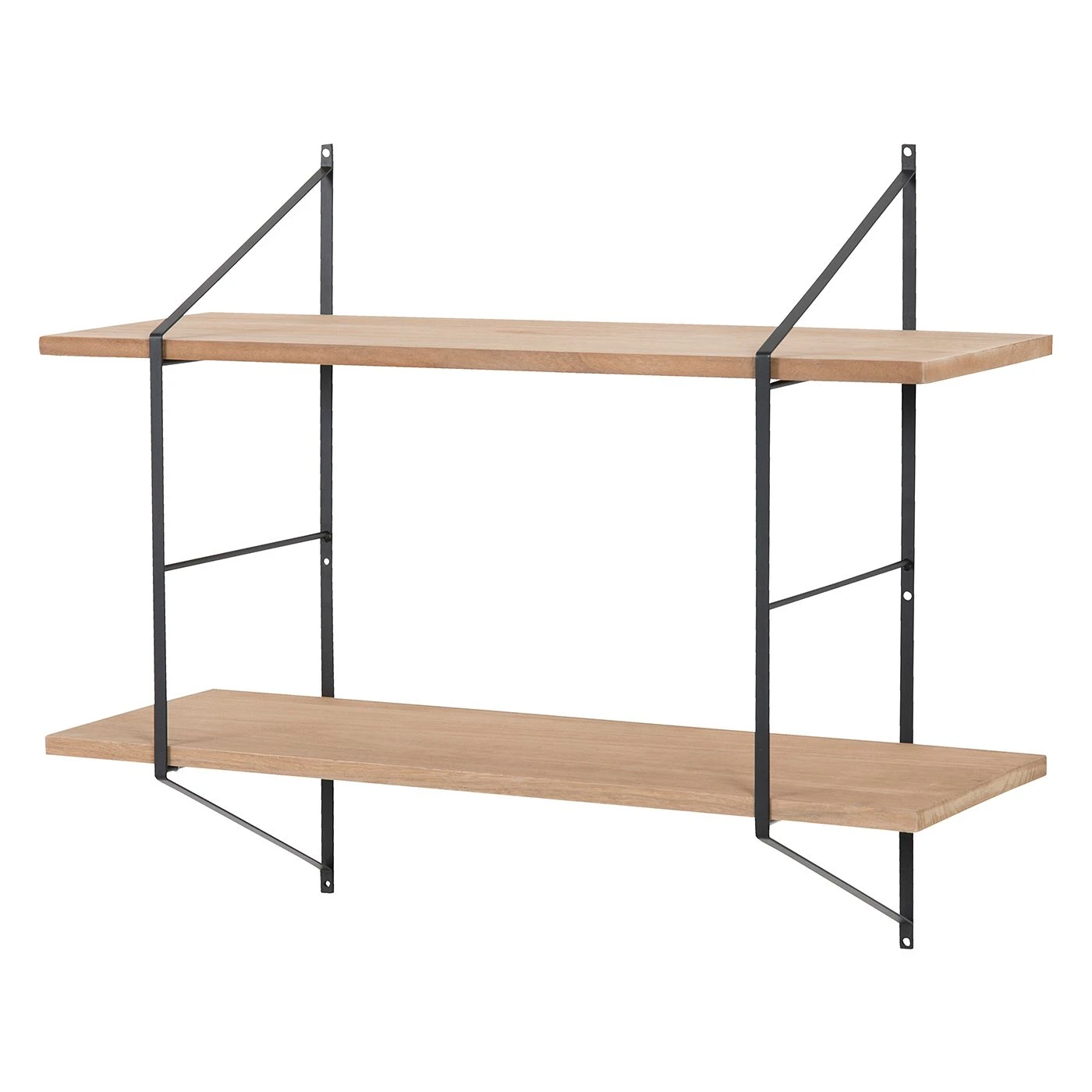 Mørteens Regal Oxbow II - Paulownia massiv / Metall - Paulownia / Schwarz 1 Mørteens Regal Oxbow II - Paulownia massiv / Metall - Paulownia / Schwarz