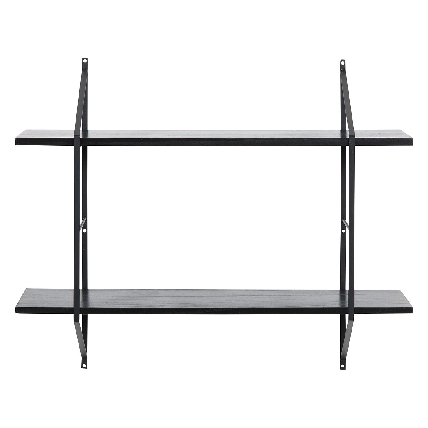 Mørteens Regal Oxbow II - Paulownia massiv / Metall - Paulownia Schwarz 3 Mørteens Regal Oxbow II - Paulownia massiv / Metall - Paulownia Schwarz – Bild 3