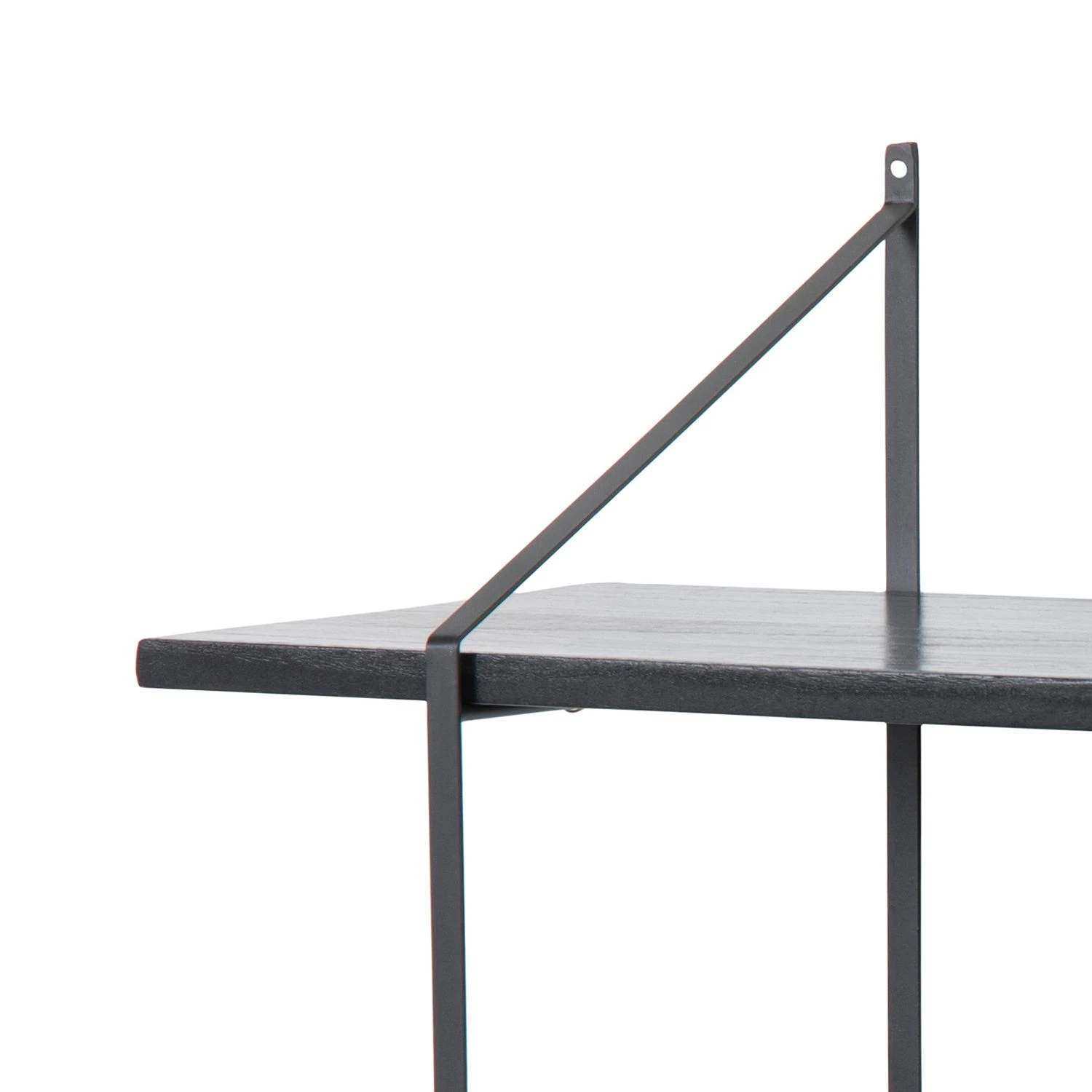 Mørteens Regal Oxbow II - Paulownia massiv / Metall - Paulownia Schwarz 5 Mørteens Regal Oxbow II - Paulownia massiv / Metall - Paulownia Schwarz – Bild 5