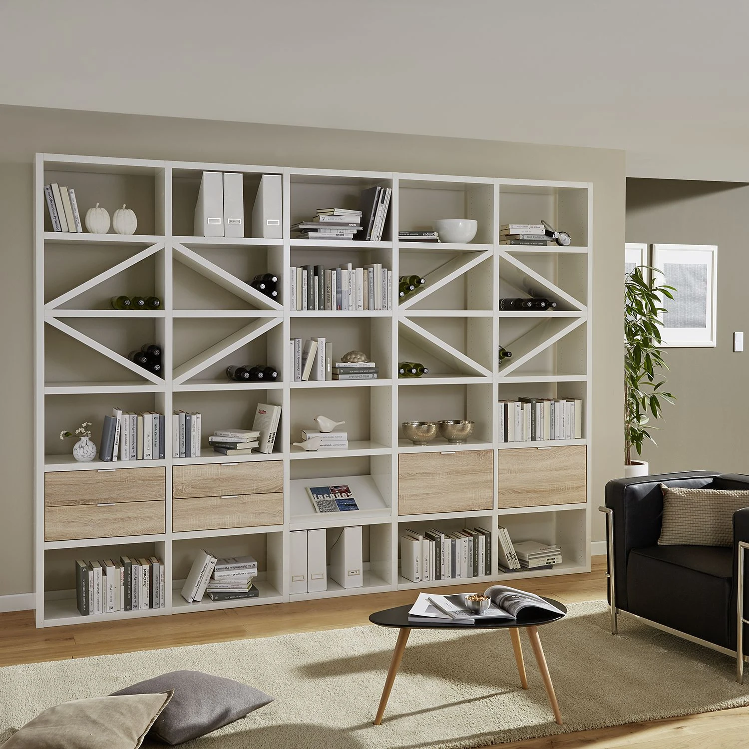 Fredriks Regal Concept I - Weiß 5 Fredriks Regal Concept I - Weiß – Bild 5