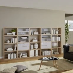 Fredriks Regal Concept II - Eiche Dekor -Wohnzimmermöbel boutique en ligne regal rodos ii eiche dekor 1890374