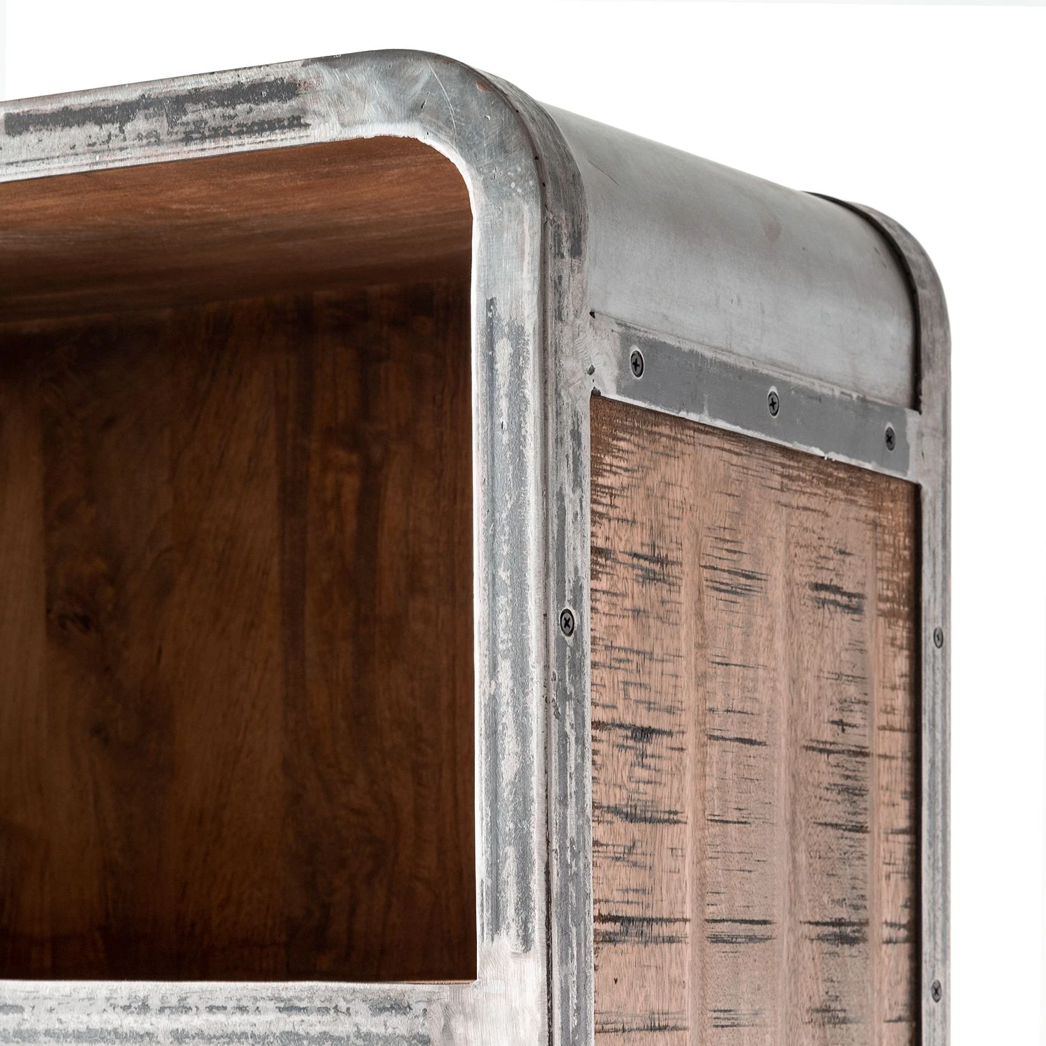 Ars manufacti Regal Wharton II - Akazie teilmassiv / Stahl 7 Ars manufacti Regal Wharton II - Akazie teilmassiv / Stahl – Bild 7