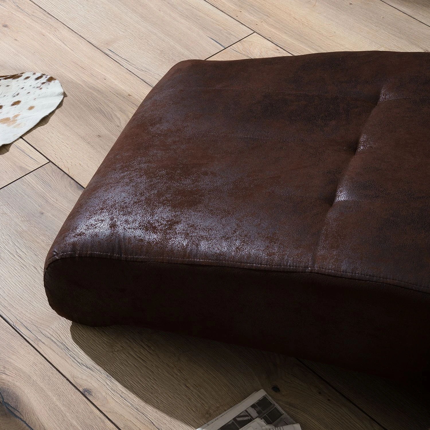 Red Living Relaxliege Ohara - Antiklederoptik Dunkelbraun 9 Red Living Relaxliege Ohara - Antiklederoptik Dunkelbraun – Bild 9