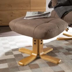 Duo Collection Relaxsessel Lacanau (mit Hocker) - Microfaser - Braun - Braun -Wohnzimmermöbel boutique en ligne relaxsessel lacanau mit hocker microfaser braun 3320969