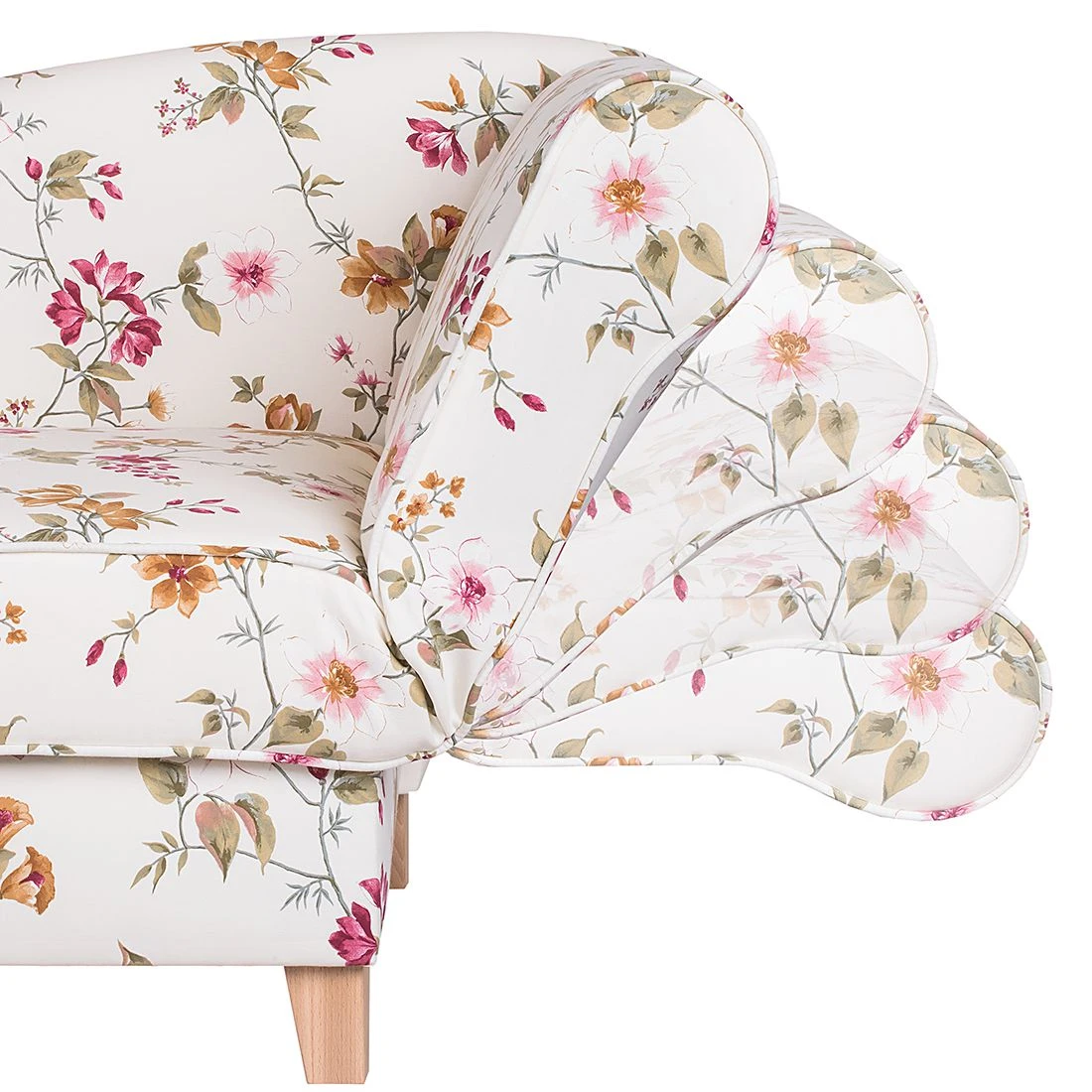 Maison Belfort Recamiere Revel II Webstoff - Creme - Armlehne davorstehend rechts 14 Maison Belfort Recamiere Revel II Webstoff - Creme - Armlehne davorstehend rechts – Bild 14