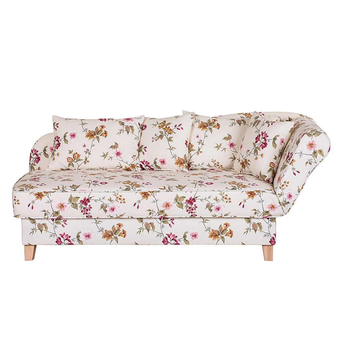 Maison Belfort Recamiere Revel II Webstoff - Creme - Armlehne davorstehend rechts 2 Maison Belfort Recamiere Revel II Webstoff - Creme - Armlehne davorstehend rechts – Bild 2