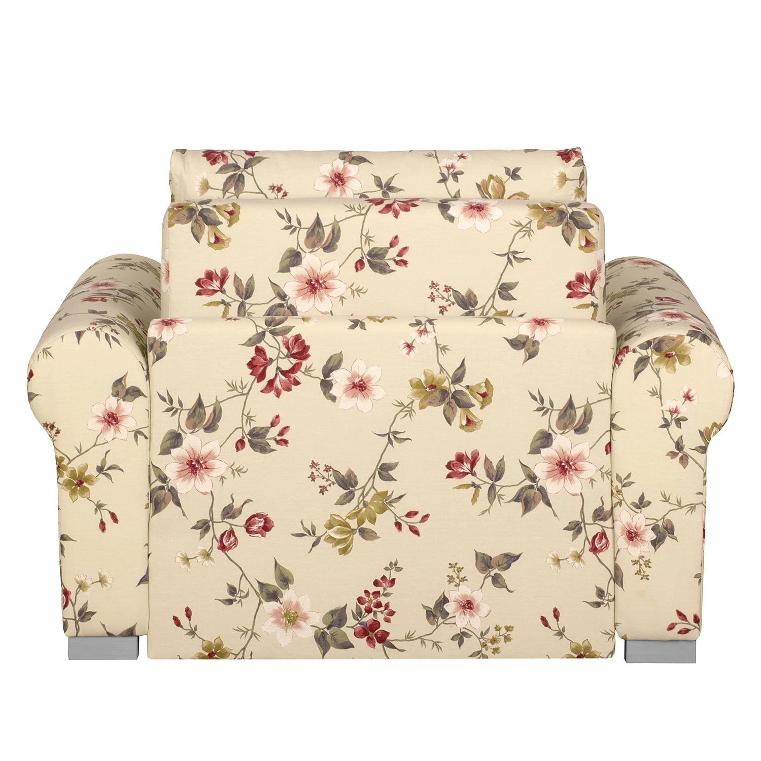 Mooved Schlafsessel Latina VI - Flachgewebe geblümt - Beige 5 Mooved Schlafsessel Latina VI - Flachgewebe geblümt - Beige – Bild 5