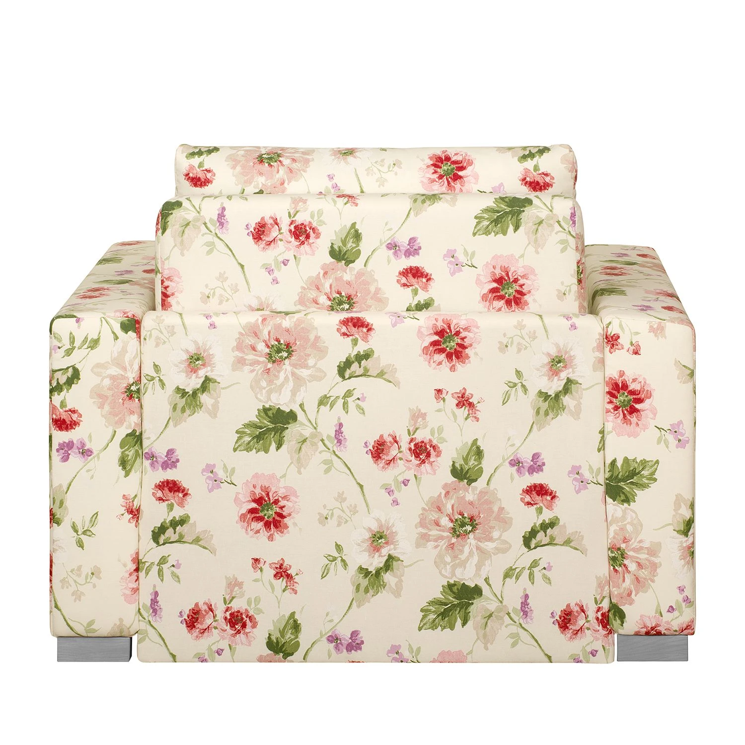 Mooved Schlafsessel Latina VIII Flachgewebe - Flachgewebe - geblümt - Beige / Rosa 5 Mooved Schlafsessel Latina VIII Flachgewebe - Flachgewebe - geblümt - Beige / Rosa – Bild 5