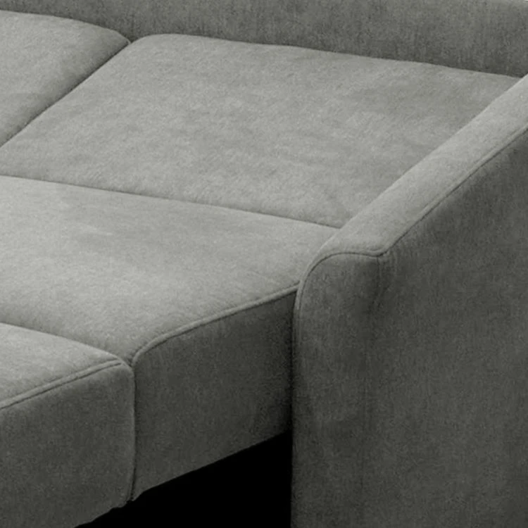 Modoform Boxspring-Schlafsofa Befasy Webstoff - Grau 9 Modoform Boxspring-Schlafsofa Befasy Webstoff - Grau – Bild 9