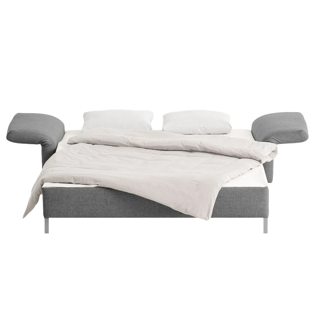 Chillout by Franz Fertig Schlafsofa Florenz Webstoff - Grau - Breite: 156 cm 5 Chillout by Franz Fertig Schlafsofa Florenz Webstoff - Grau - Breite: 156 cm – Bild 5