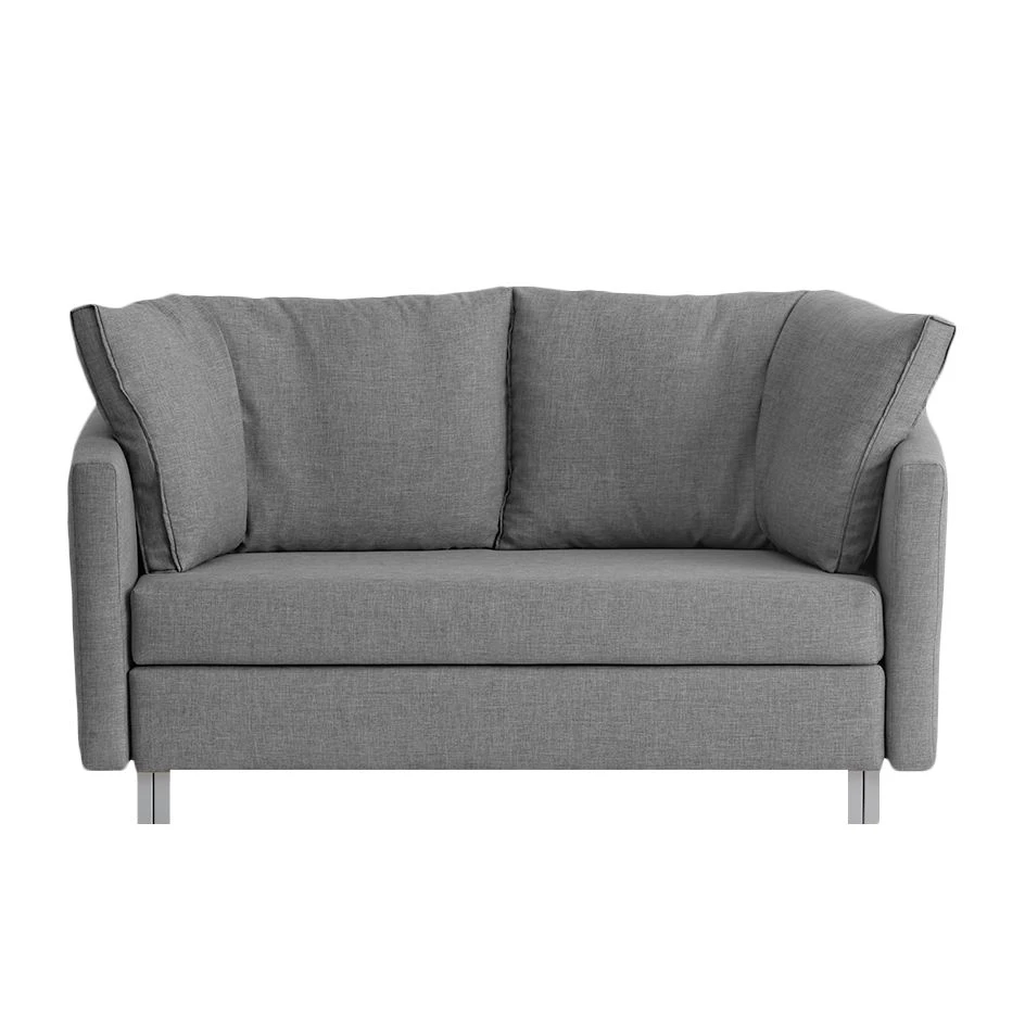 Chillout by Franz Fertig Schlafsofa Florenz Webstoff - Grau - Breite: 156 cm 2 Chillout by Franz Fertig Schlafsofa Florenz Webstoff - Grau - Breite: 156 cm – Bild 2