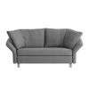 Chillout by Franz Fertig Schlafsofa Florenz Webstoff - Grau - Breite: 156 cm