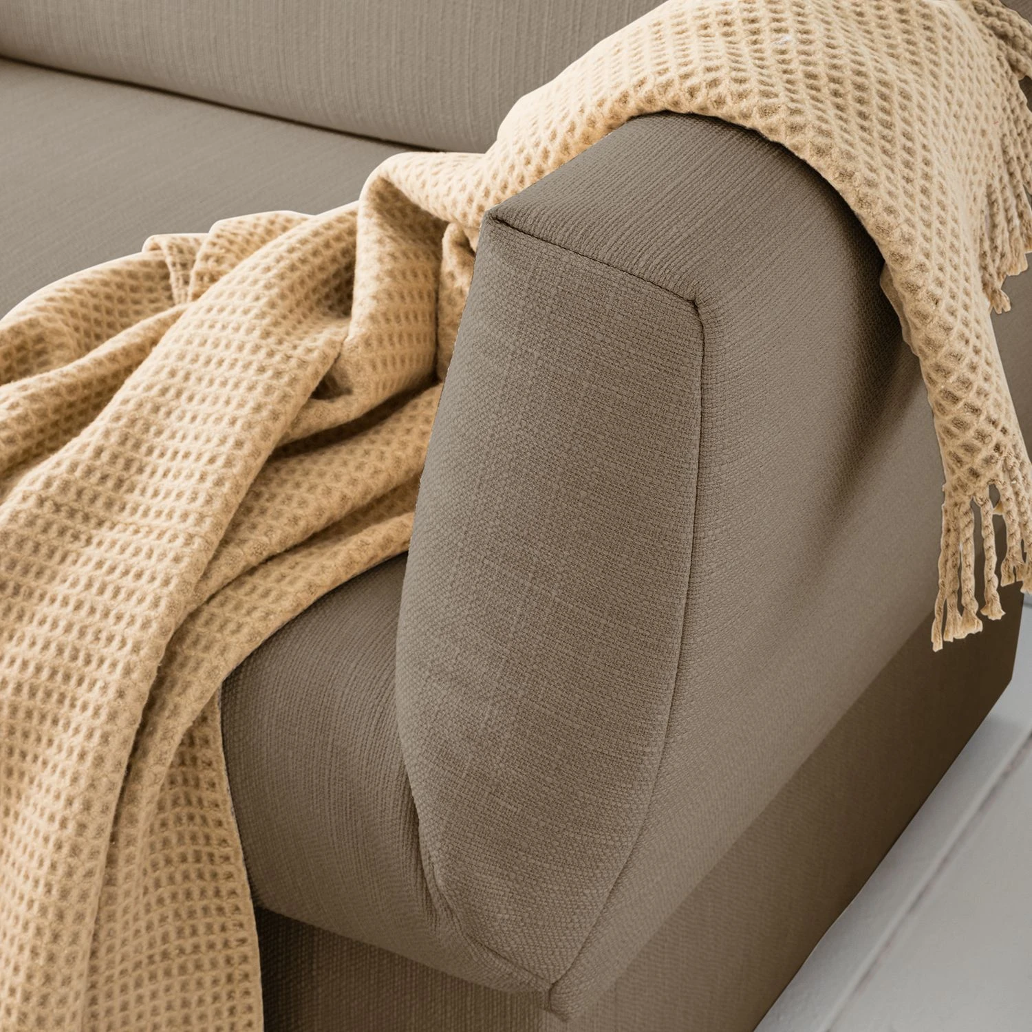 Loftscape Schlafsofa Gardner II - Webstoff - Saharagrau 11 Loftscape Schlafsofa Gardner II - Webstoff - Saharagrau – Bild 11