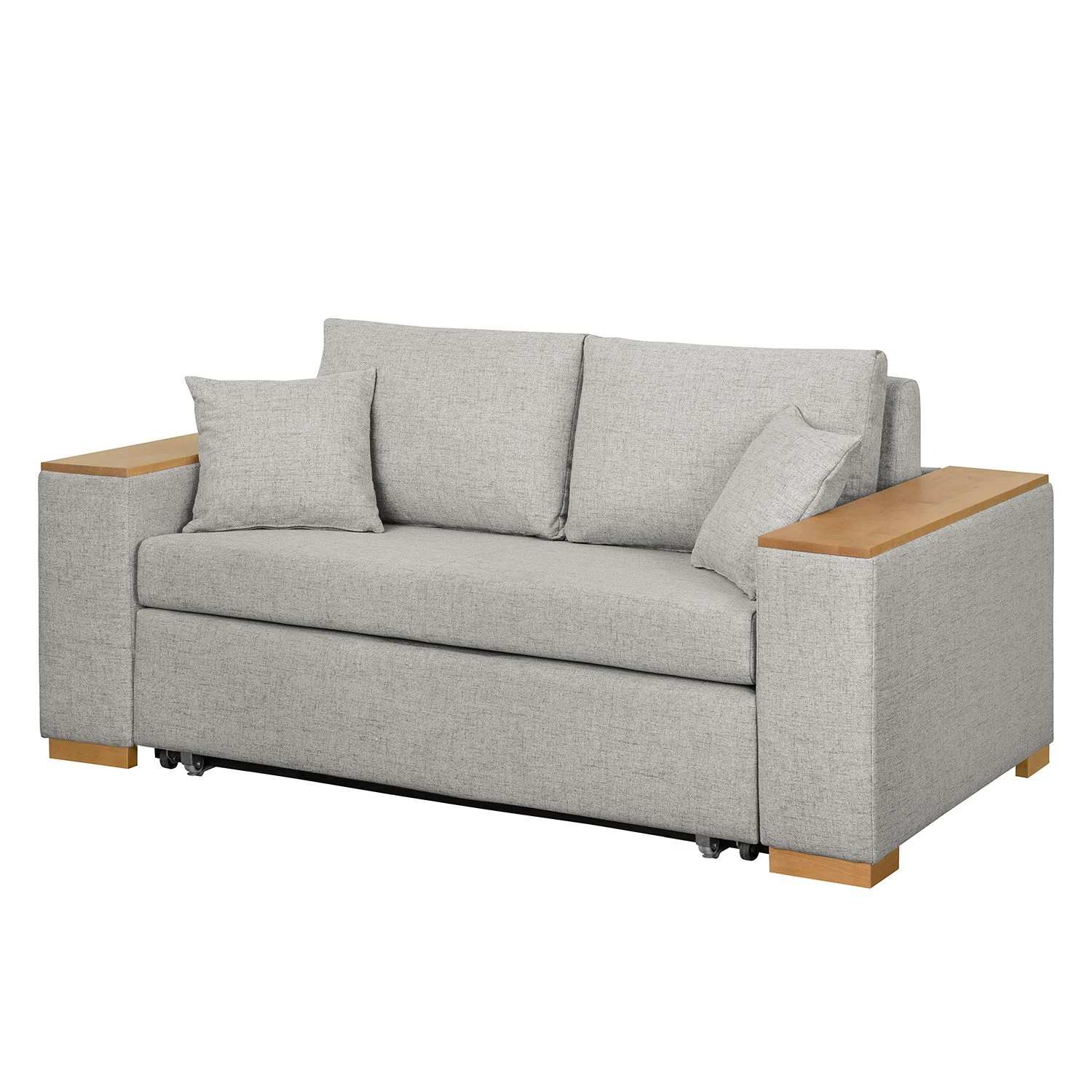 Mooved Schlafsofa Latina I Webstoff - Granit - Breite: 170 cm 1 Mooved Schlafsofa Latina I Webstoff - Granit - Breite: 170 cm