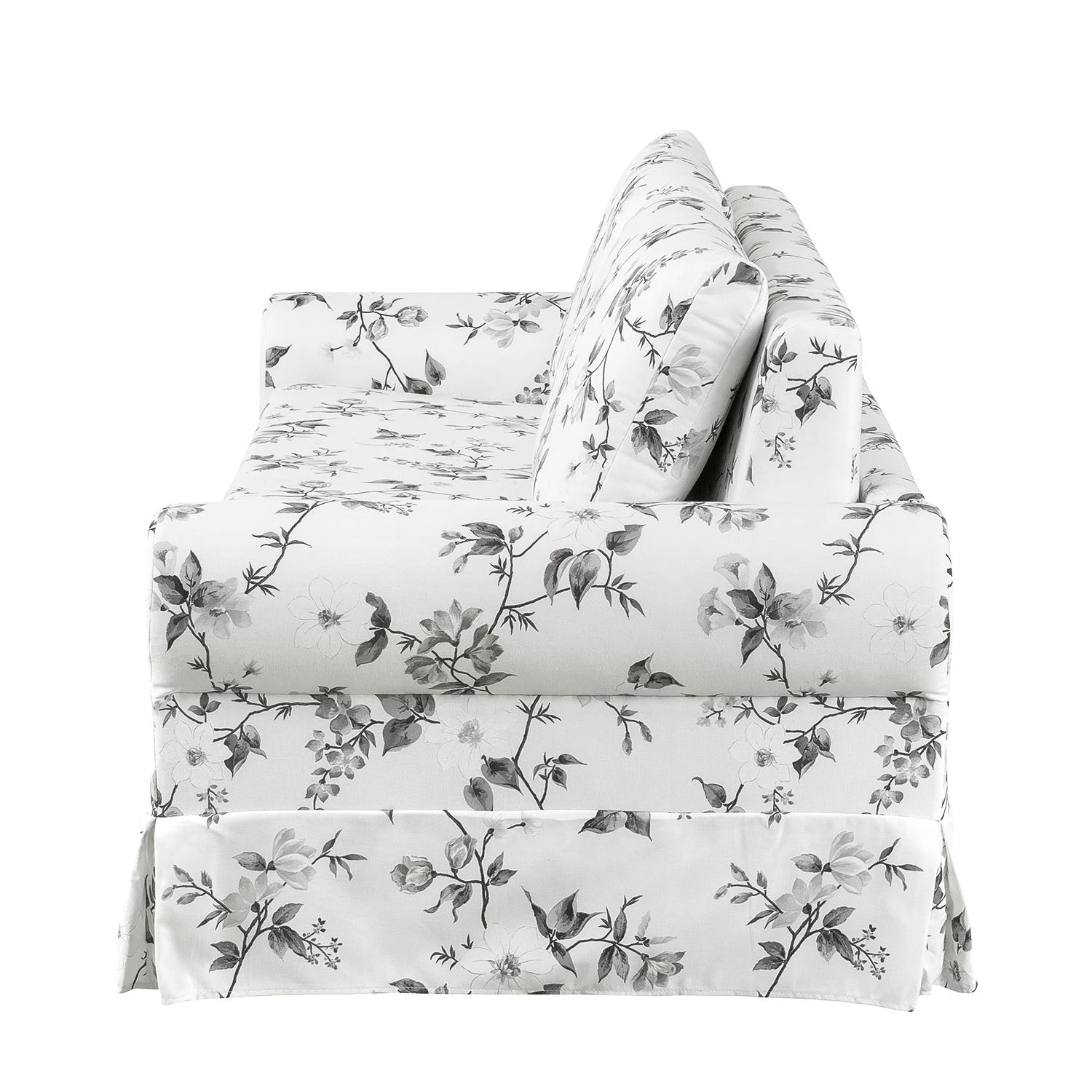 Mooved Schlafsofa Latina VII Webstoff - Weiß / Grau - Breite: 165 cm 4 Mooved Schlafsofa Latina VII Webstoff - Weiß / Grau - Breite: 165 cm – Bild 4