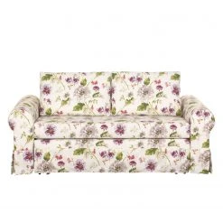 Mooved Schlafsofa Latina VIII Webstoff - Cremeweiß / Brombeere - Breite: 185 cm -Wohnzimmermöbel boutique en ligne schlafsofa latina viii webstoff cremeweiss brombeere 165 cm 4377444