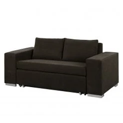 Mooved Schlafsofa Latina V Webstoff Grau - Breite: 196 cm