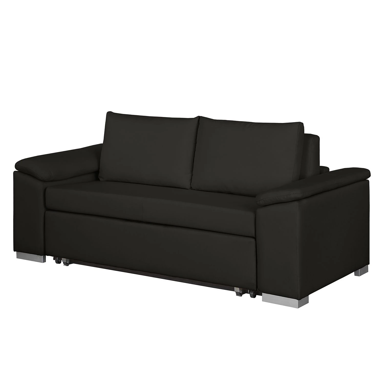 Mooved Schlafsofa Latina IV Webstoff - Schwarz - Breite: 190 cm 1 Mooved Schlafsofa Latina IV Webstoff - Schwarz - Breite: 190 cm