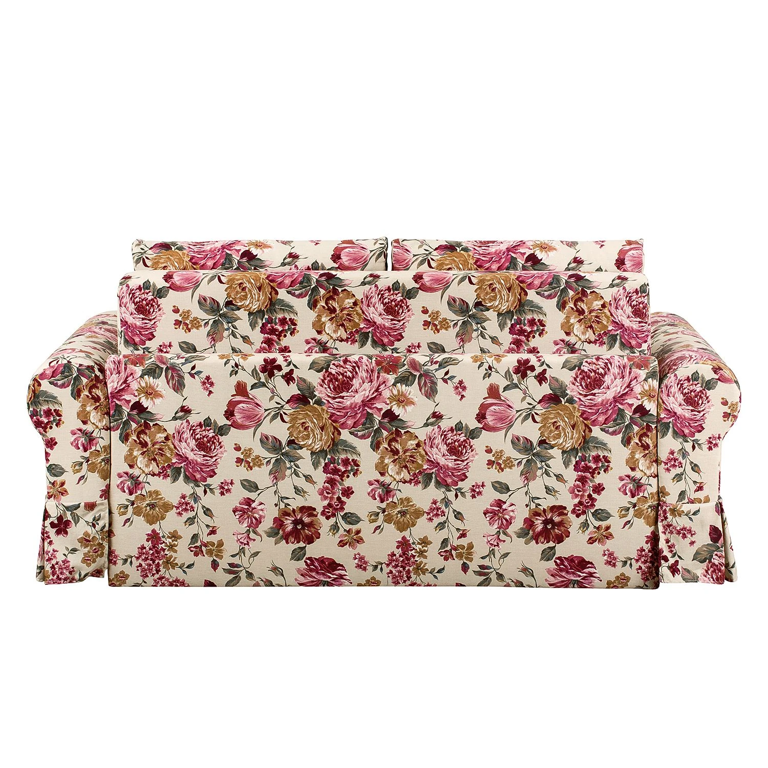 Mooved Schlafsofa Latina XII - Webstoff Beige / Rot - Breite: 165 cm 5 Mooved Schlafsofa Latina XII - Webstoff Beige / Rot - Breite: 165 cm – Bild 5