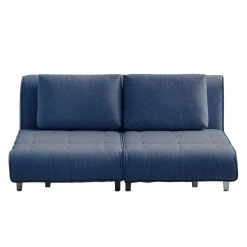 Chillout by Franz Fertig Schlafsofa Leo Webstoff - Blau -Wohnzimmermöbel boutique en ligne schlafsofa leo webstoff blau 1396318