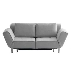 Chillout by Franz Fertig Schlafsofa Leo Webstoff - Lichtgrau