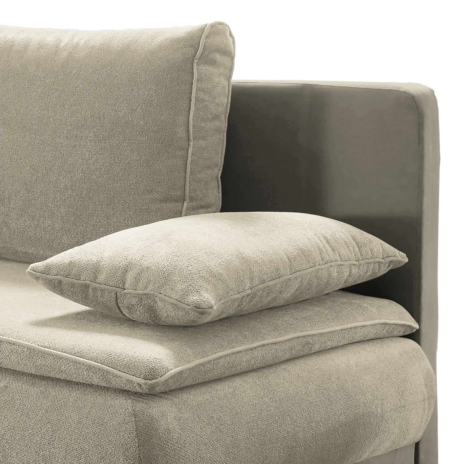 Fredriks Schlafsofa Manacor Microfaser - Cappuccino 5 Fredriks Schlafsofa Manacor Microfaser - Cappuccino – Bild 5