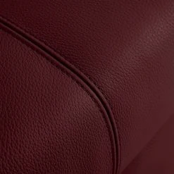Chillout by Franz Fertig Schlafsofa Plaza Echtleder - Bordeaux - Breite: 222 cm - Armlehne verstellbar -Wohnzimmermöbel boutique en ligne schlafsofa plaza echtleder bordeaux 222 cm abklappbare armlehnen 1415498