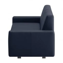 Chillout by Franz Fertig Schlafsofa Plaza Echtleder - Dunkelblau - Breite: 178 cm - Keine Funktion -Wohnzimmermöbel boutique en ligne schlafsofa plaza echtleder dunkelblau 178 cm gerade armlehnen 1413590