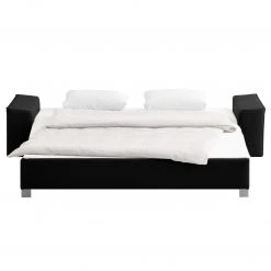 Chillout by Franz Fertig Schlafsofa Plaza Echtleder - Schwarz - Breite: 192 cm - Armlehne verstellbar -Wohnzimmermöbel boutique en ligne schlafsofa plaza echtleder schwarz 192 cm abklappbare armlehnen 1413878