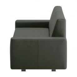 Chillout by Franz Fertig Schlafsofa Plaza Echtleder - Tannengrün - Breite: 178 cm - Keine Funktion -Wohnzimmermöbel boutique en ligne schlafsofa plaza echtleder tannengruen 178 cm gerade armlehnen 1413114