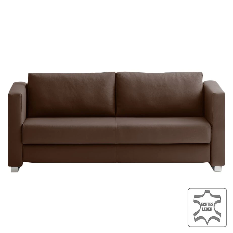 Chillout by Franz Fertig Schlafsofa Randa Echtleder - Espresso - Breite: 202 cm 2 Chillout by Franz Fertig Schlafsofa Randa Echtleder - Espresso - Breite: 202 cm – Bild 2
