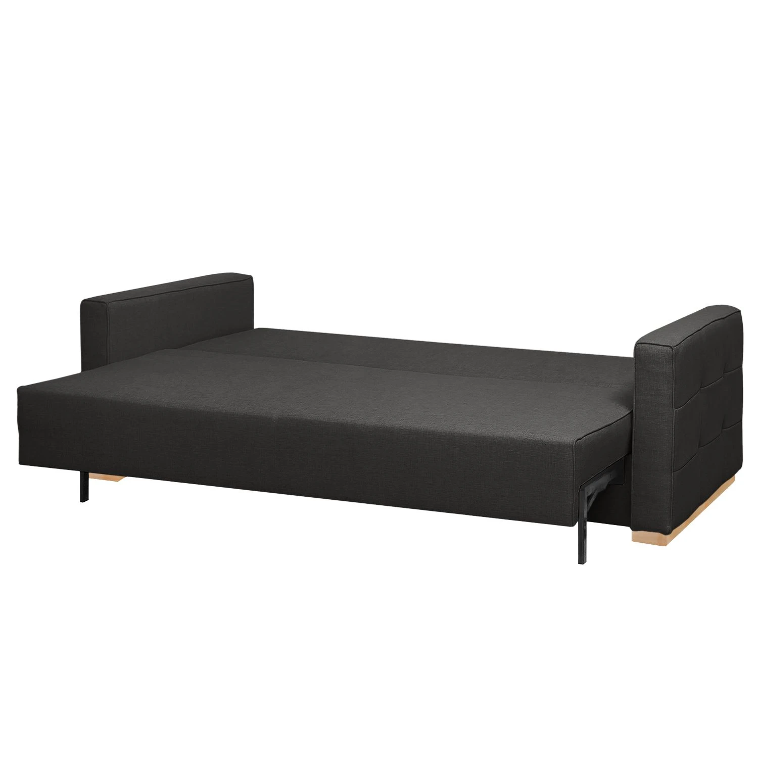 Roomscape Schlafsofa Realico Webstoff - Anthrazit 5 Roomscape Schlafsofa Realico Webstoff - Anthrazit – Bild 5