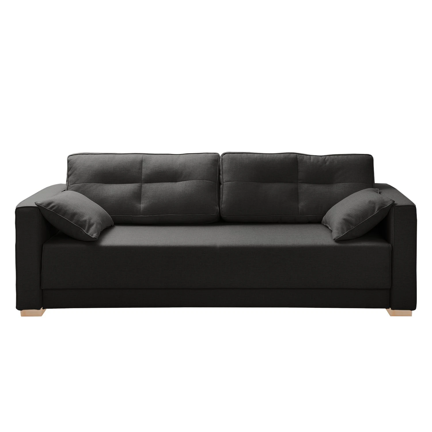 Roomscape Schlafsofa Realico Webstoff - Anthrazit 6 Roomscape Schlafsofa Realico Webstoff - Anthrazit – Bild 6